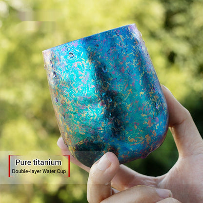 Titanium Mug Double Wall Pure Titanium Cup