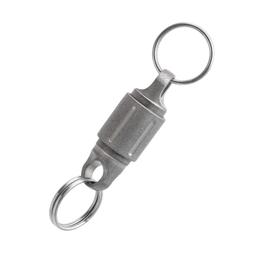 Titanium Quick Release Keychain, Magnetic Keychain For Car Keys-360 ° Rotatable