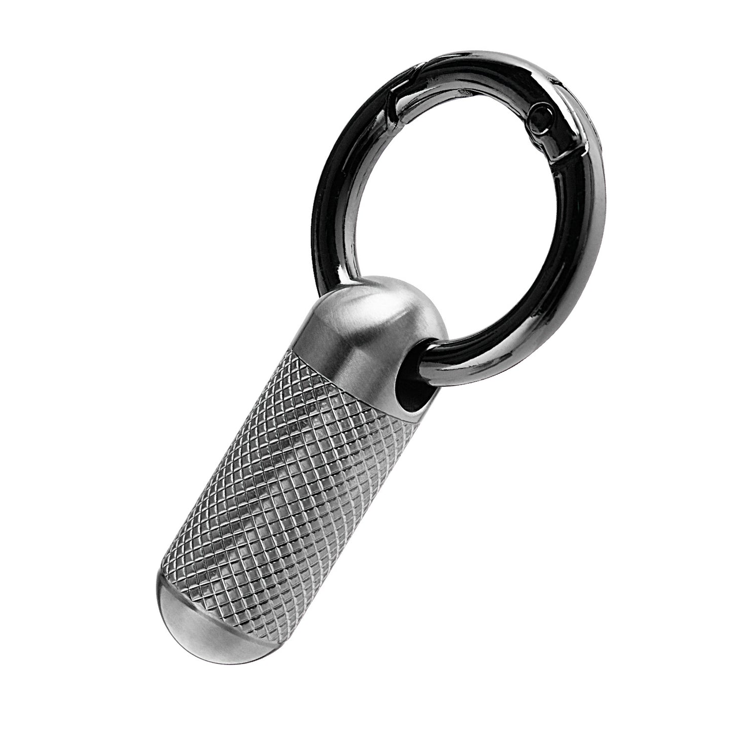 Titanium Pill Holder Keychain, Waterproof Mini Pill Container for Emergency Medicine