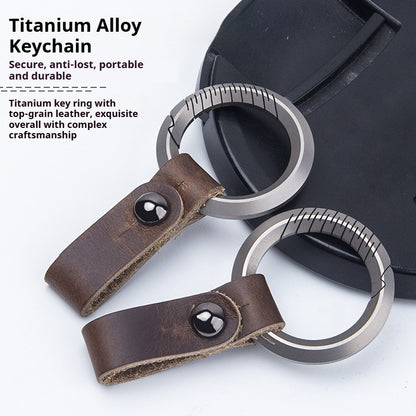 Key Carabiner Keychain Belt Clip Titanium Key Chain Holder EDC Key Chain Organizer Quick Release Car EDC Tool for Men