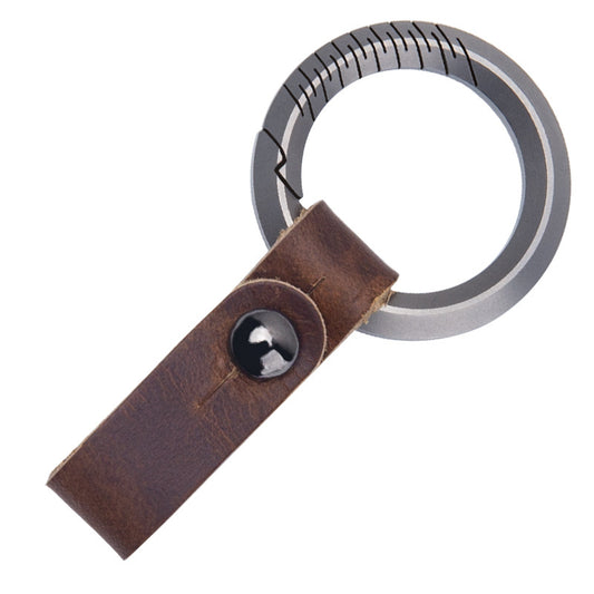 Key Carabiner Keychain Belt Clip Titanium Key Chain Holder EDC Key Chain Organizer Quick Release Car EDC Tool for Men