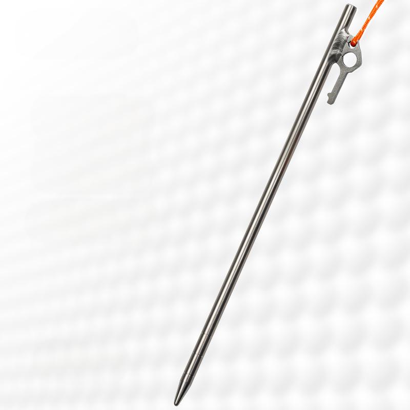 Titanium Tent Pegs Stakes Lightweight Snowfield Grassland Heavy Duty Tent Nails for Outdoor Camping Hiking