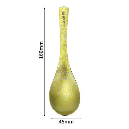 Titanium Spoon, Sturdy Portable Camping Kitchen Tool