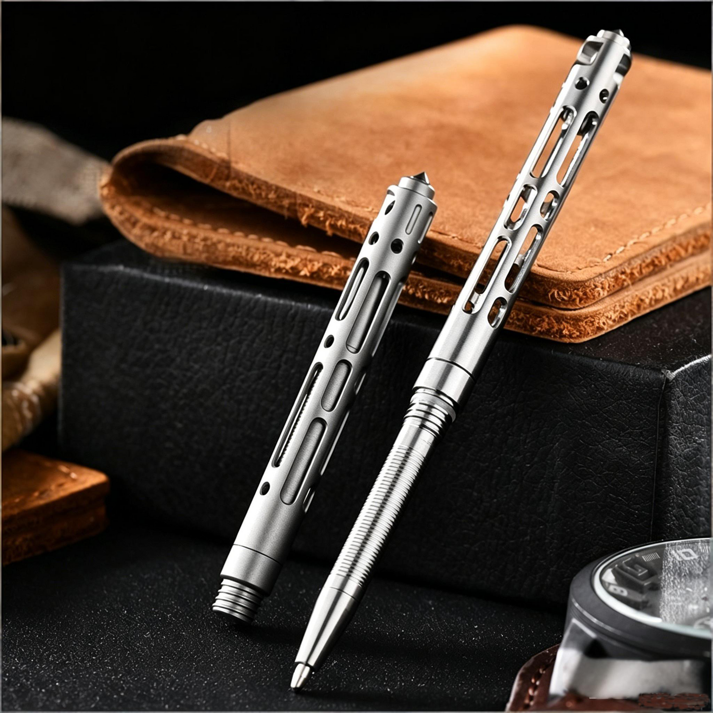 Titanium Tactical Pen Compact EDC Tool Built for Everyday Carry