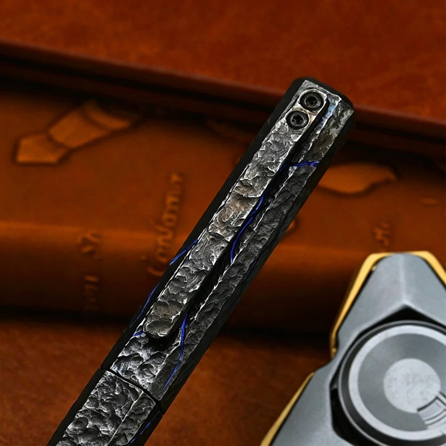 Titanium Multifunctional Pocket EDC Ballpoint Pen