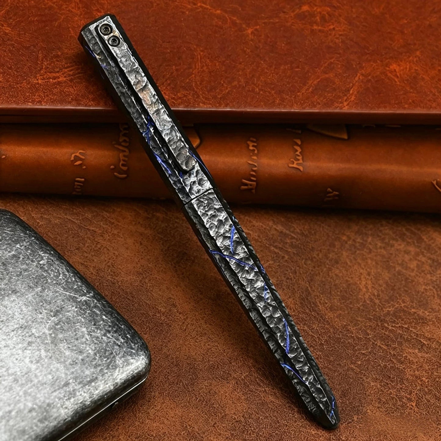 Titanium Multifunctional Pocket EDC Ballpoint Pen