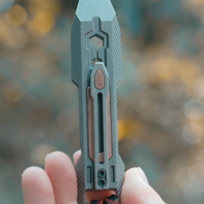 Titanium EDC Multi-Tool Pry Bar