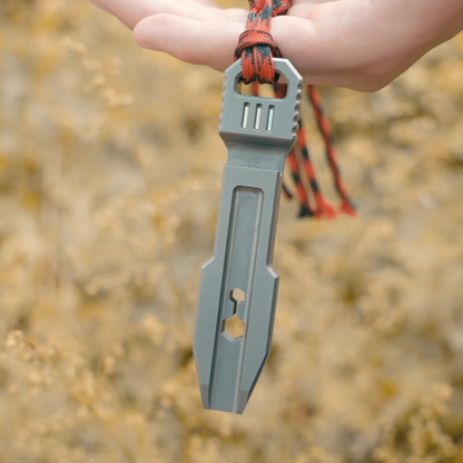Titanium EDC Multi-Tool Pry Bar
