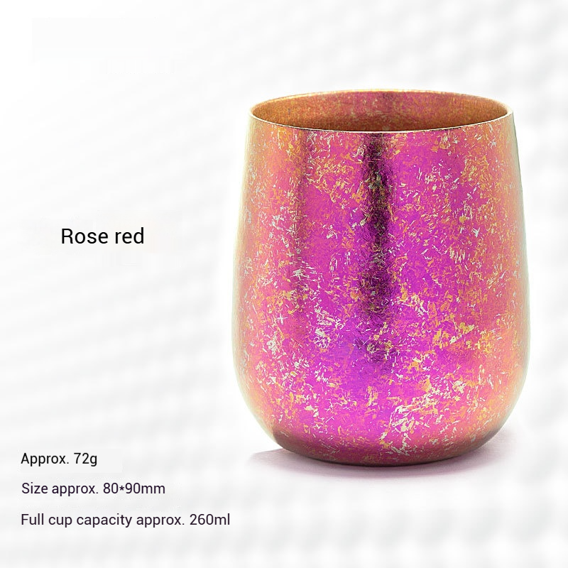 Titanium Mug Double Wall Pure Titanium Cup